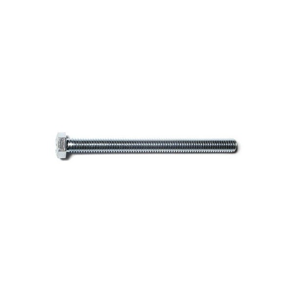 Midwest Fastener 3/8"-16 Hex Head Tap Bolt, Zinc Plated Steel, 4-1/2 in L, 25 PK 53470 - main